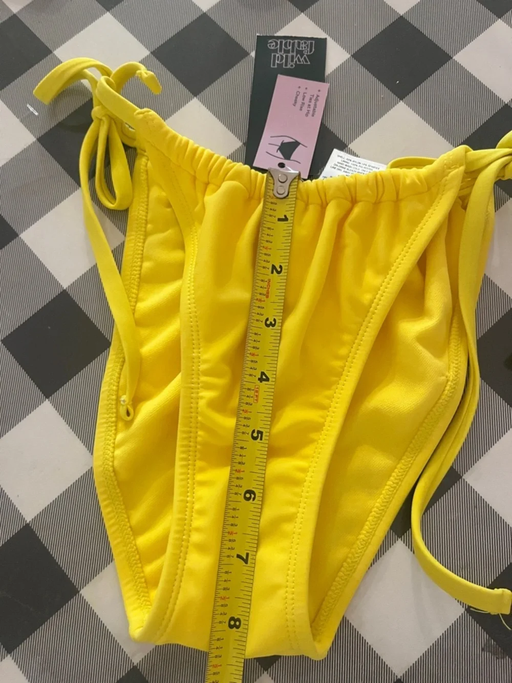 New Wild Fable Women’s Yellow String Bikini Bottoms Size XXS NWT